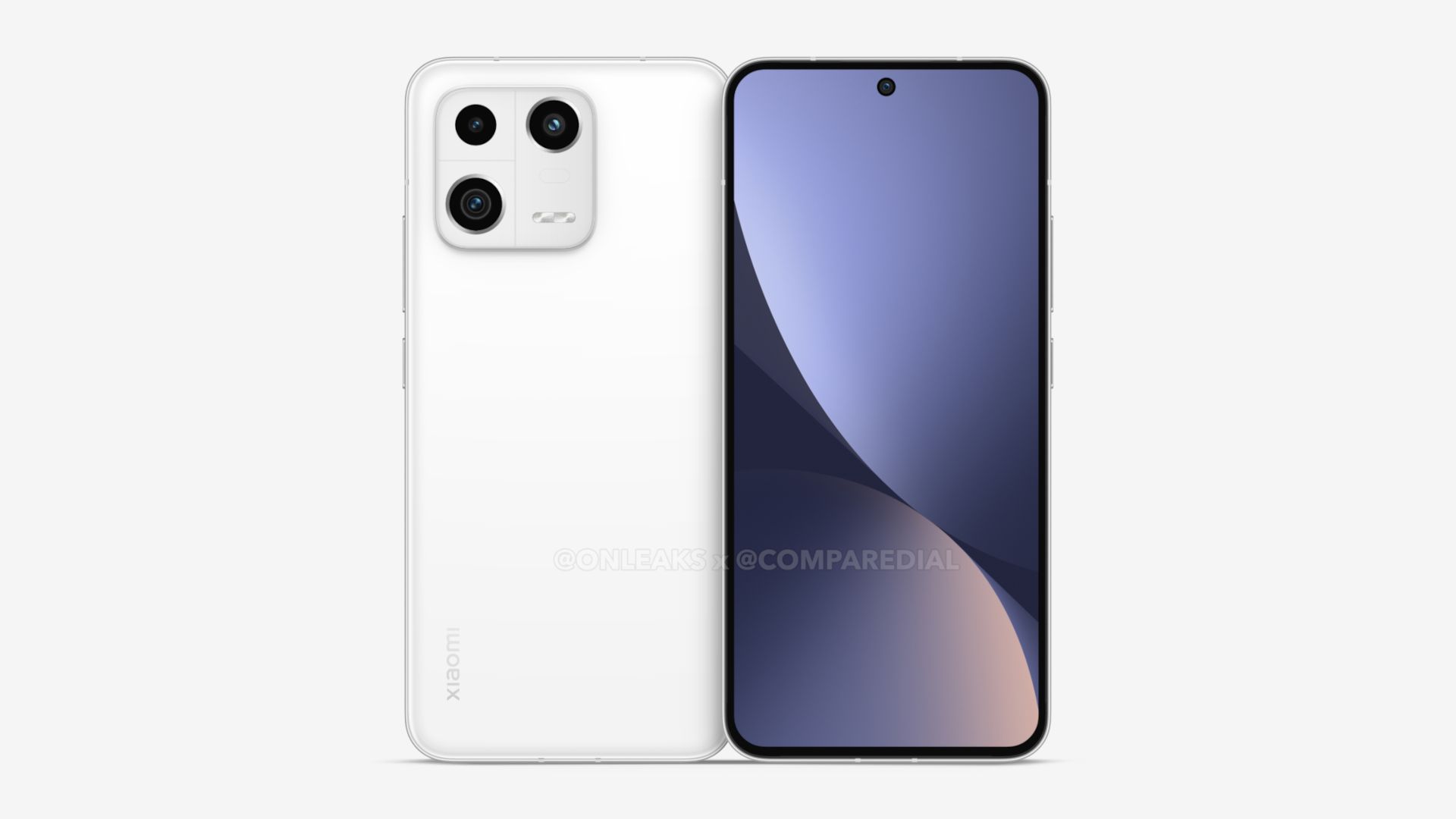 Xiaomi 13: wizualizacja na podstawie przecieków