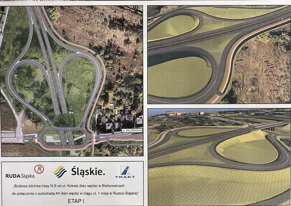 Ruda Śląska. Coraz bliżej budowy kolejnego odcinka trasy N-S.