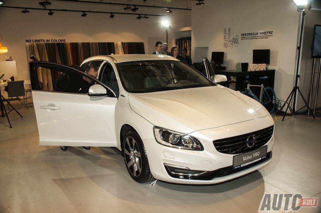 Pokaz Volvo V60 plug-in hybrid - relacja