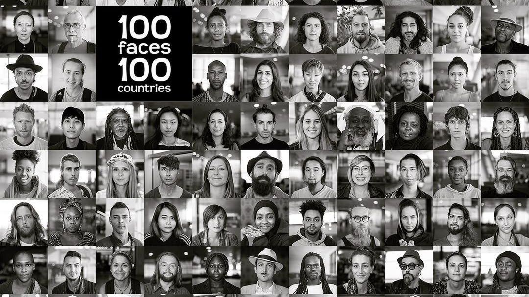 100 twarzy ze 100 krajów świata. Ciekawy projekt Mustafy Cankaya 1