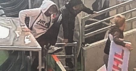 Bielsko-Biała. Nastolatkowie ukradli reklamy ze stadionu miejskiego
