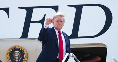 Pierwsza podróż Trumpa nowym Air Force One z Kataru. Jest nagranie