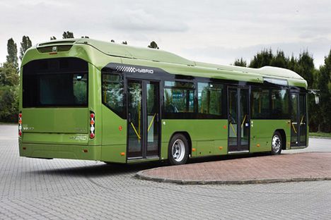 Pierwszy hybrydowy autobus Volvo 2