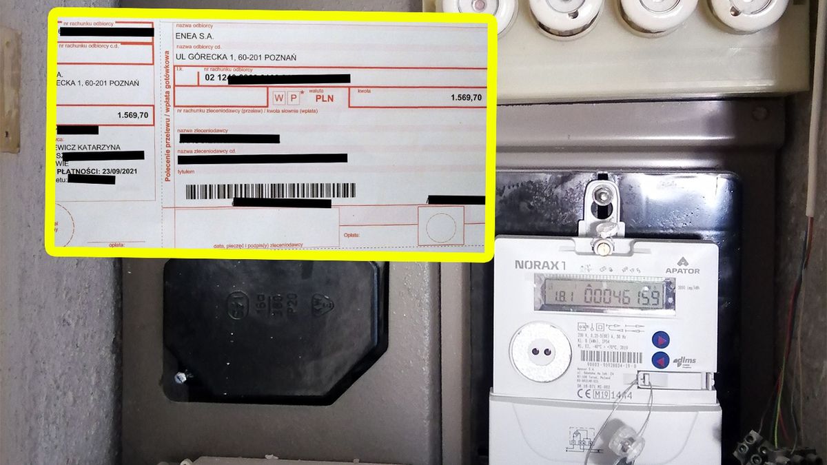 Czytelniczka pokazała zaskakujący rachunek. Za prąd kazano jej zapłacić ponad 1,5 tys. zł