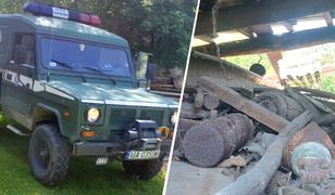 Nie miał pojęcia, co trzyma w stodole. Do akcji wkroczyli saperzy