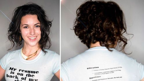 CV na koszulce. A list motywacyjny gdzie? 1