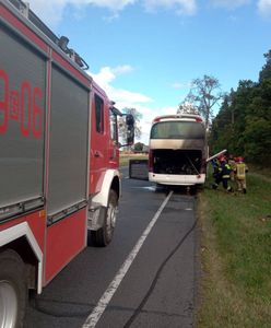 Ogień w silniku pojawił się nagle. Ewakuowano 35 osób