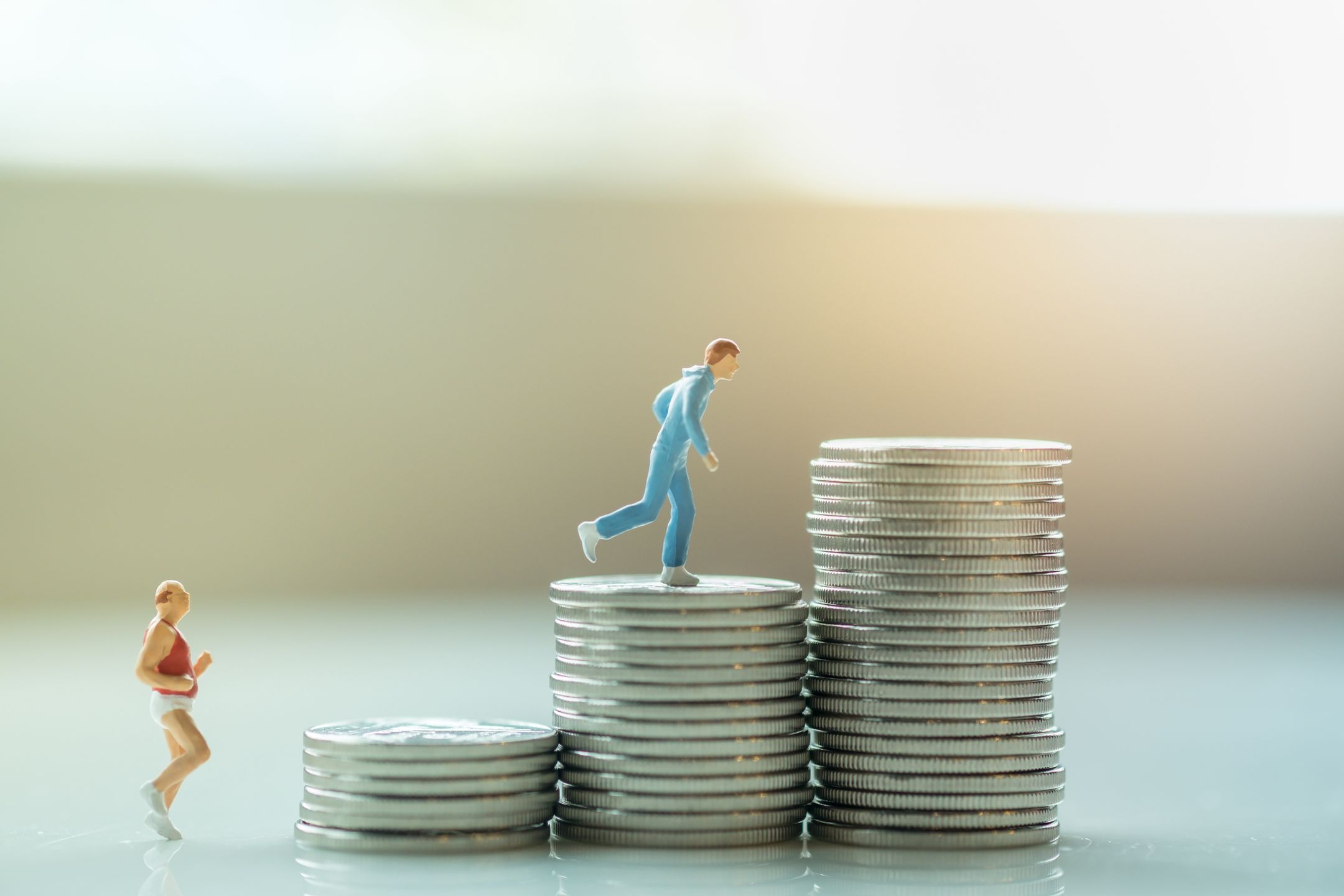 Business, sport and money concept. Two male runner miniature figure running on top of stack of silver coins.
business, miniature, running, sport, run, planning, pile, money, profit, rate, retirement, metal, market, investment, investors, male, man, revenue, rich, tax, stock, up, wealth, white, stacking, stack, rising, save, savings, shirt, invest, insurance, cost, deposit, earnings, concept, coin, banking, budget, cash, economy, finance, income, increase, growth, graph, financial, finger, future, bank, business, miniature, running, sport, run, planning, pile, money, profit, rate, retirement, metal, market, investment, investors, male, man, revenue, rich, tax, stock, up, wealth, white, stacking, stack, rising, save, savings, shirt, invest, insurance, cost, deposit, earnings, concept, coin, banking, budget, cash, economy, finance, income, increase, growth, graph, financial, finger, future, bank