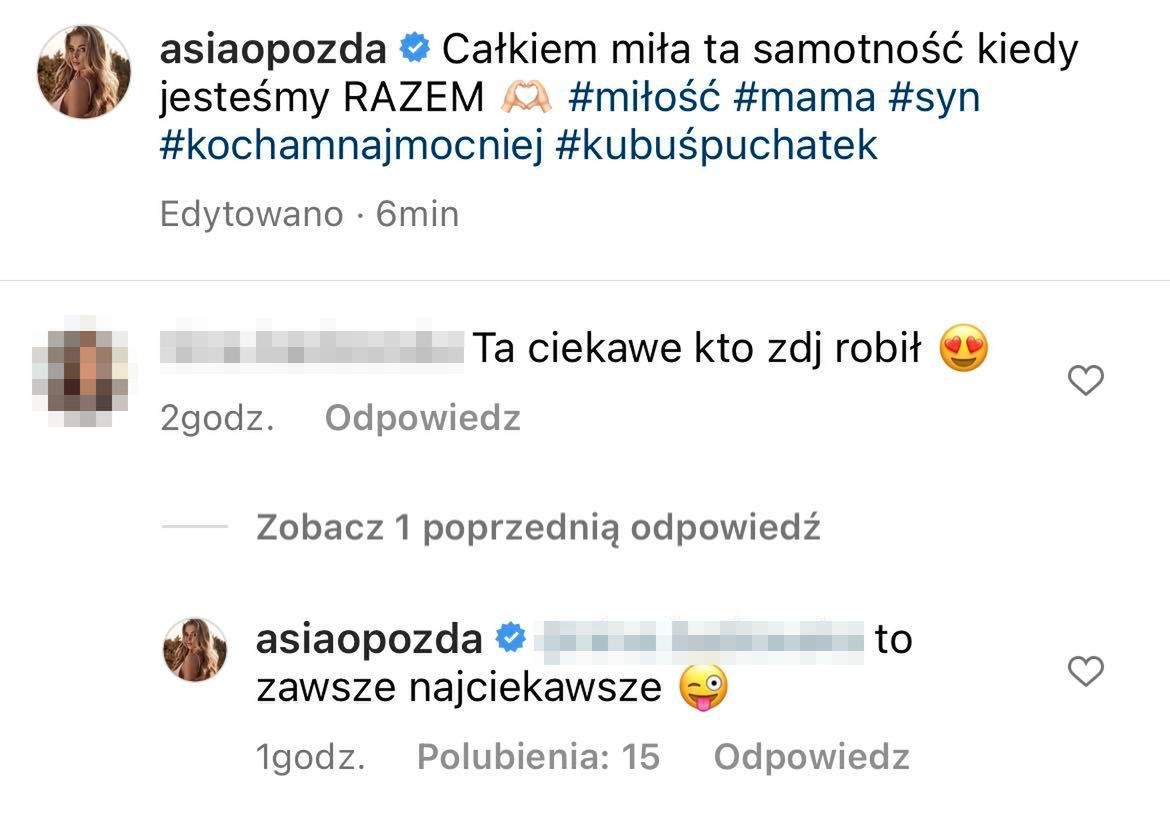 Majówkowe wpisy Joanny Opozdy