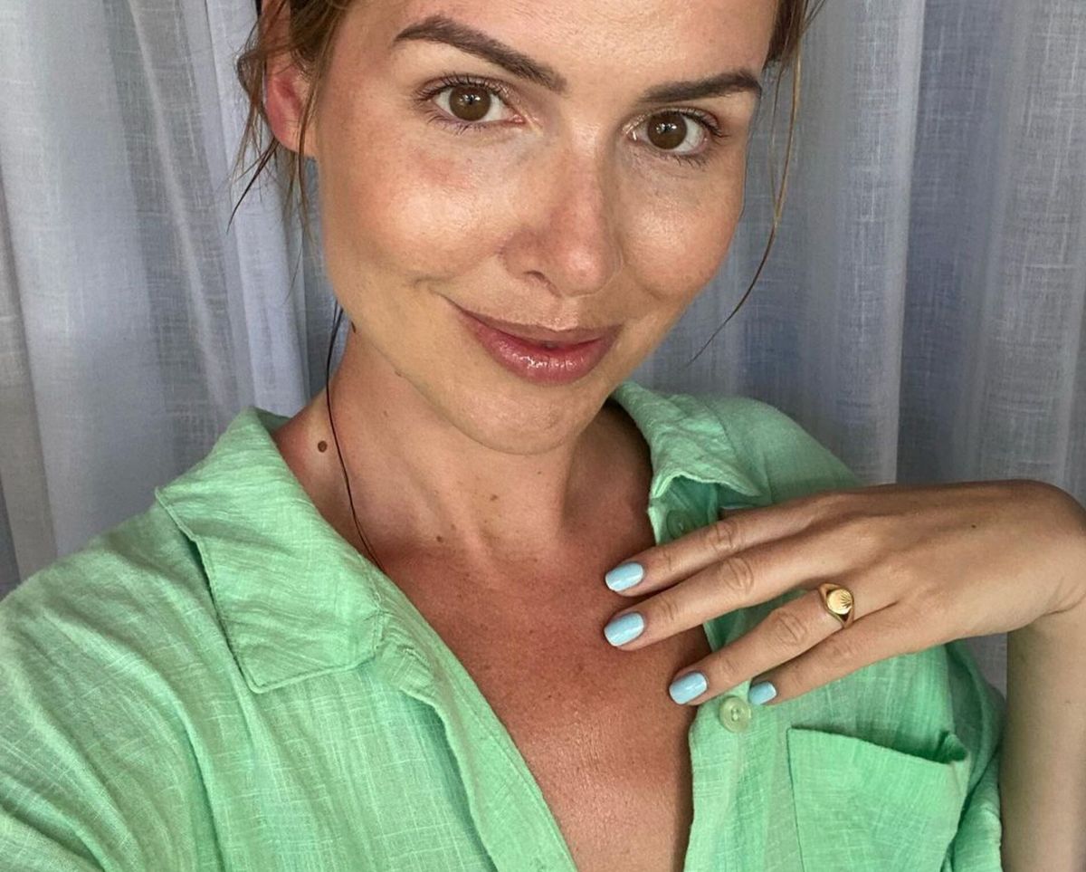 Marta Żmuda-Trzebiatowska postawiła na pastelowy manicure
Instagram/mzmudatrzebiatowskaofficial