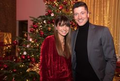 Zaszaleli. Eleganccy Lewandowscy na świątecznym przyjęciu