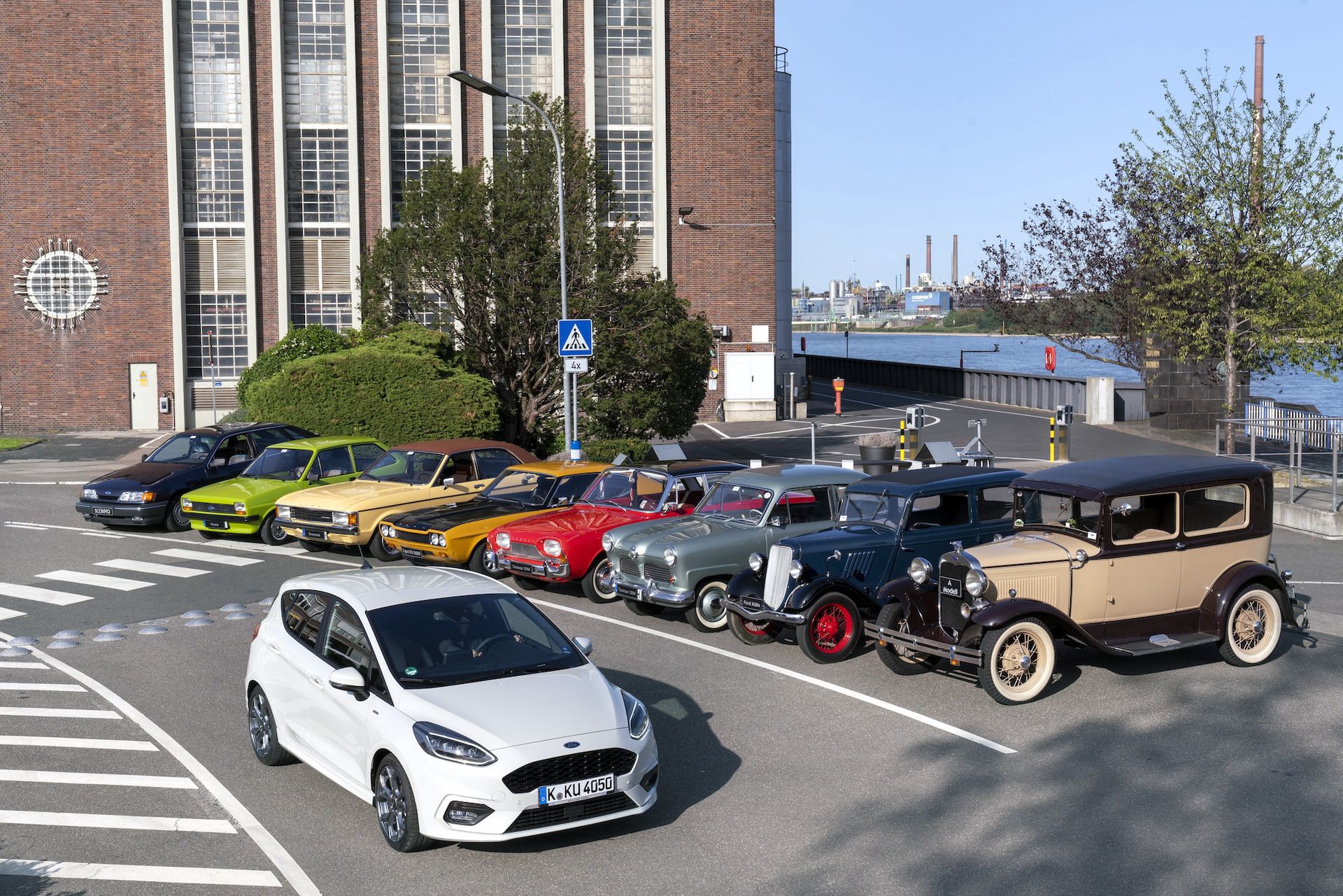 Modele produkowane w fabryce Forda w ciągu ostatnich 90 lat