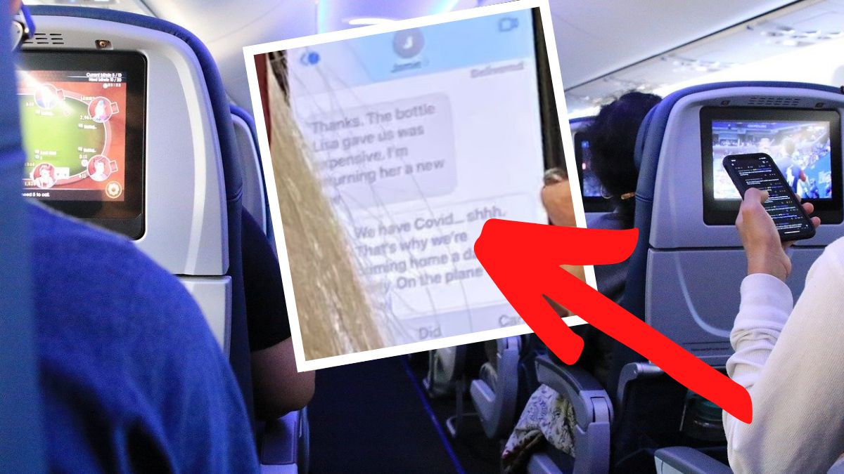 samolot pasazer covid-19 koronawirus