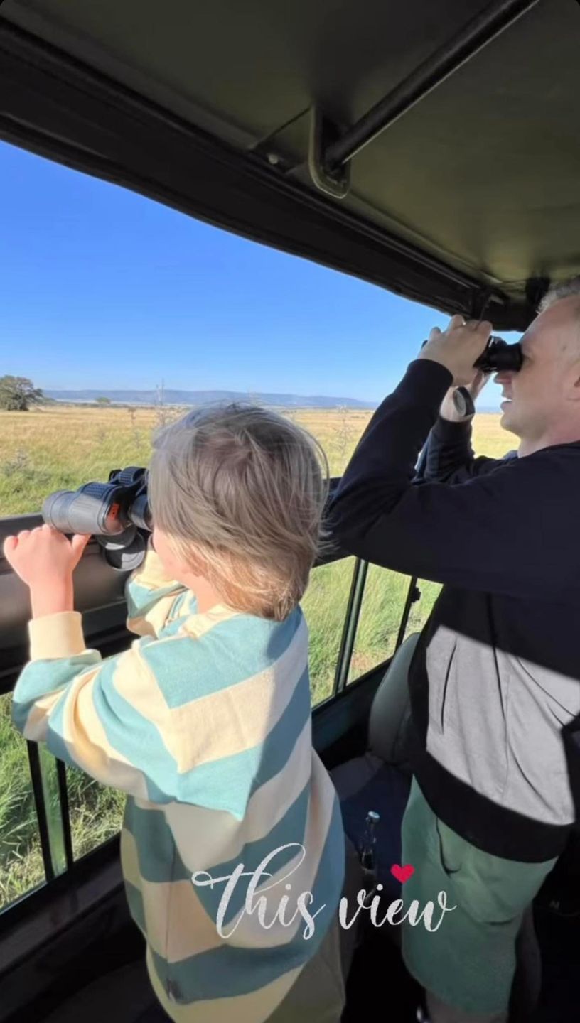 Katarzyna Zielińska relacjonuje wakacje na safari