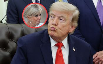 Trump na kolacji w Wersalu. Tao powiedział o Brigitte Macron