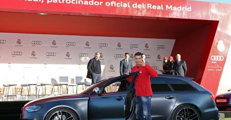Audi rozdało samochody piłkarzom Realu Madryt