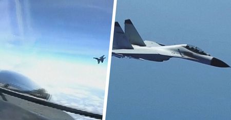 Prowokacje Chin na Pacyfiku. Pentagon odtajnia nagrania