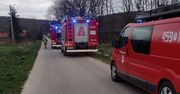 Pożar w budynku gospodarczym w miejscowości Kraszków
