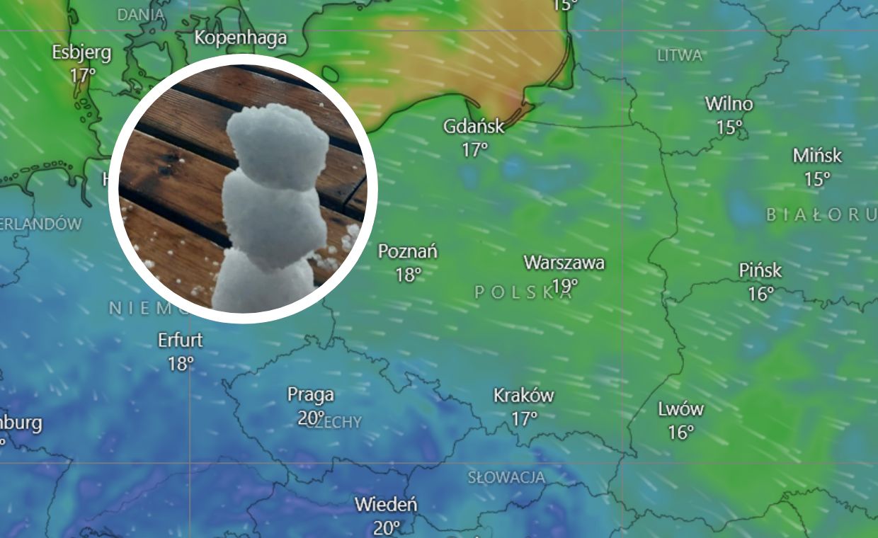 Niezwykły widok znad polskiego morza. "Tak wyglądało dziś Niechorze"