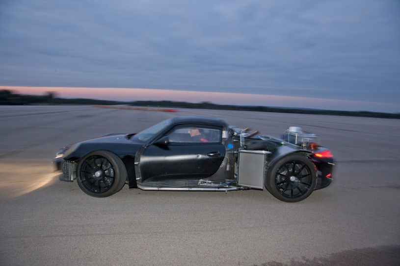 Porsche 918 Spyder prototyp (fot. Inside Line)