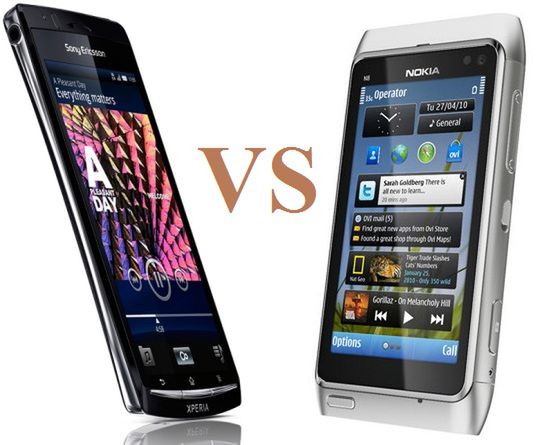 Sony Ericsson Xperia arc czy Nokia N8 - nagrywanie w HD [wideo]