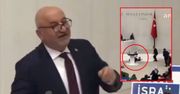 Groził Izraelowi w parlamencie. Po chwili padł jak rażony piorunem