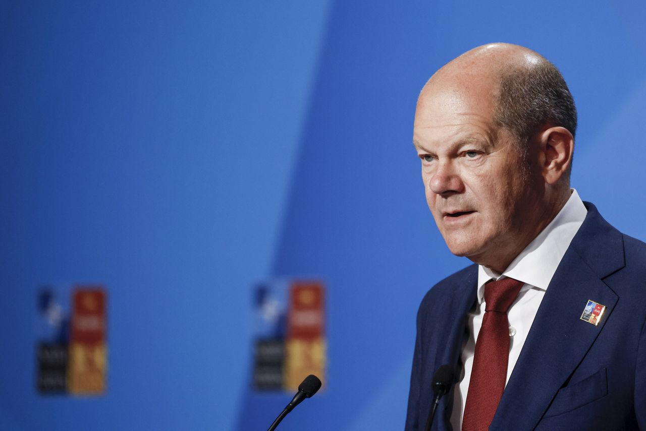 Kanclerz Niemiec Olaf Scholz 