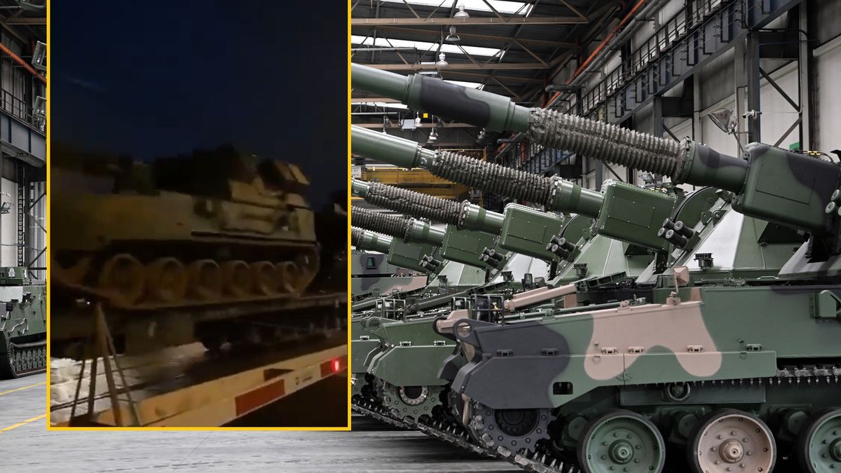 Polskie haubice Krab już w Ukrainie 