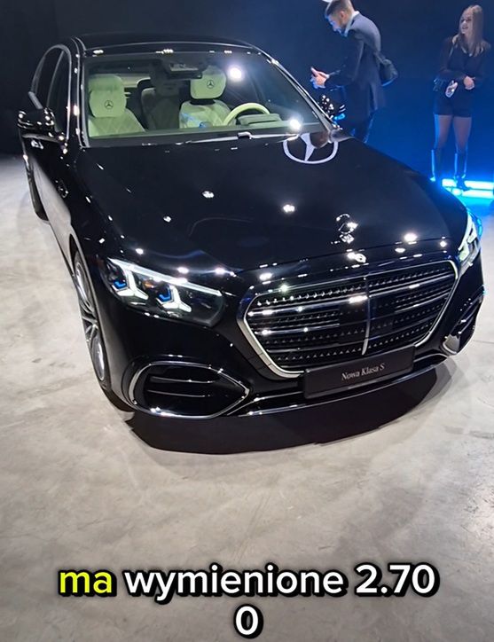 Wideo: Nowy Mercedes Klasy S już w Polsce. Tłuczone szkło i grzane pasy