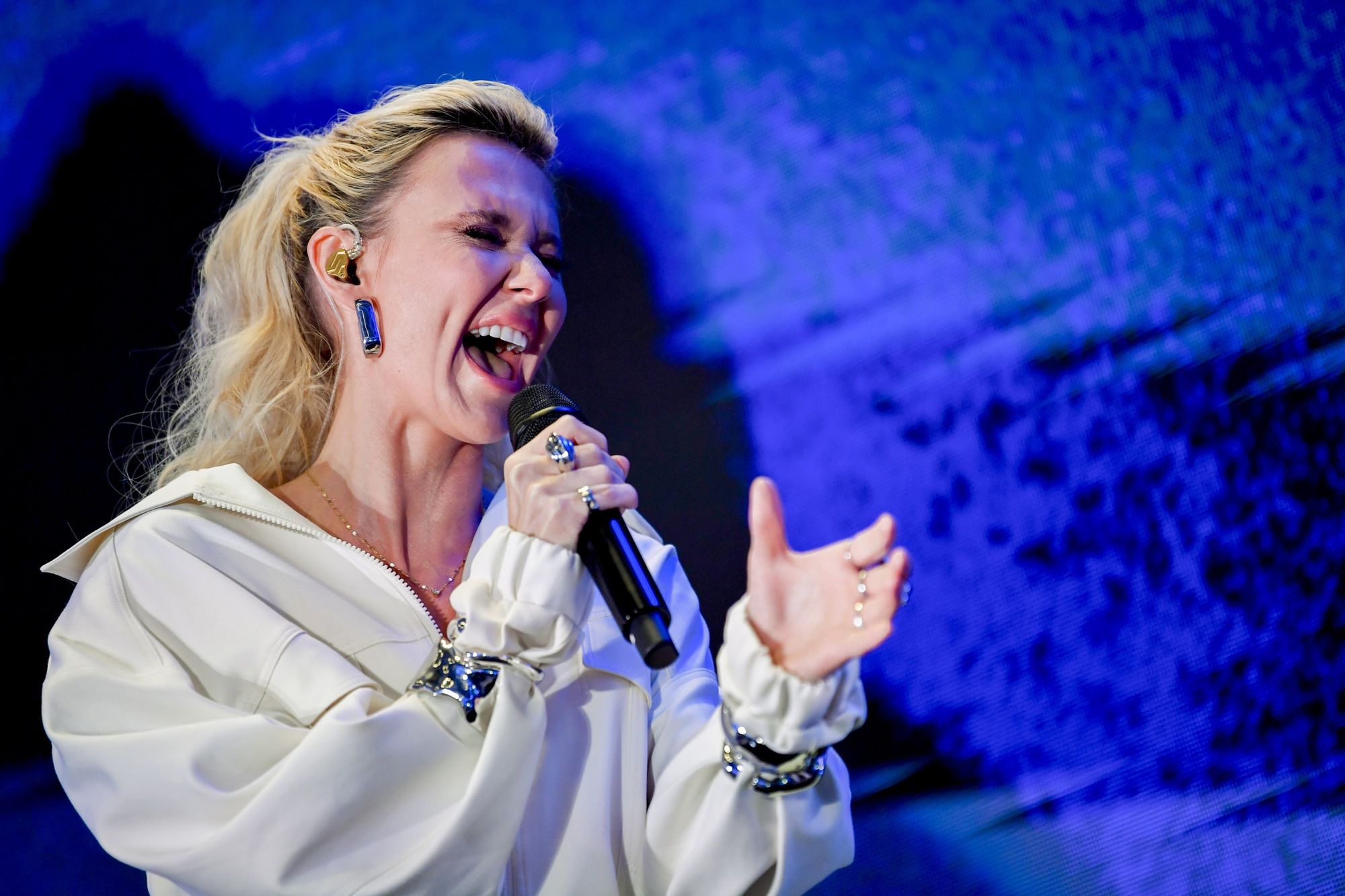 Kasia Moś podczas gali Doskonałość Mody