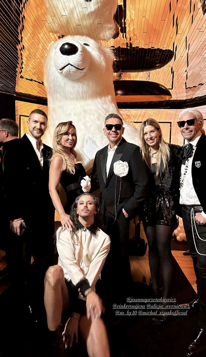 Tak wyglądało świąteczne przyjęcie Joanny Przetakiewicz 