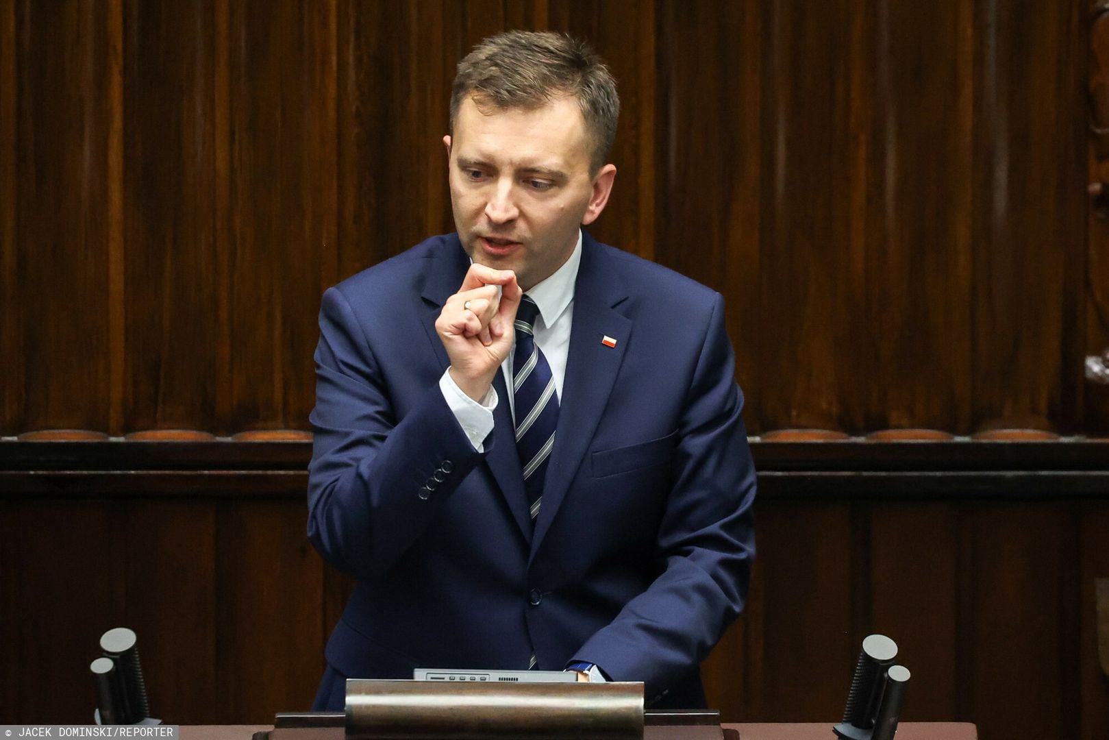 Cd. 1. posiedzenia Sejmu X kadencji
14.11.2023 Warszawa 1. posiedzenie Sejmu X kadencji
fot Jacek Dominski/REPORTER
N/z: Lukasz Schreiber
Jacek Dominski/REPORTER