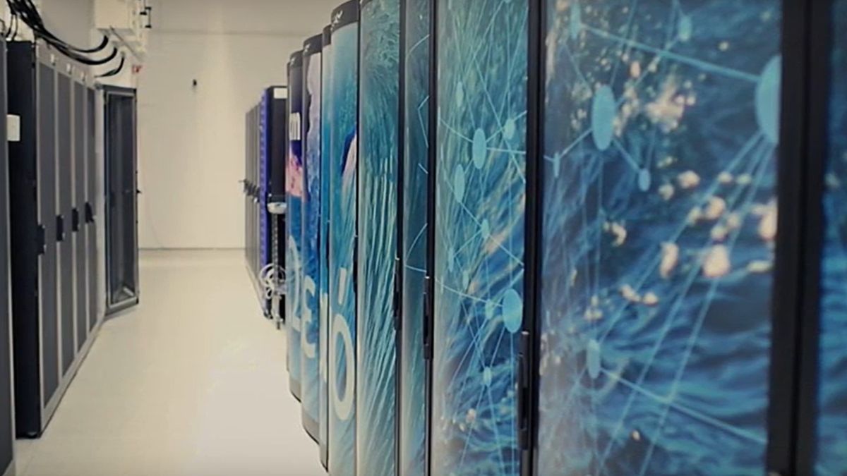 Superkomputer Okeanos, fot. YouTube (Comtegra.official)
