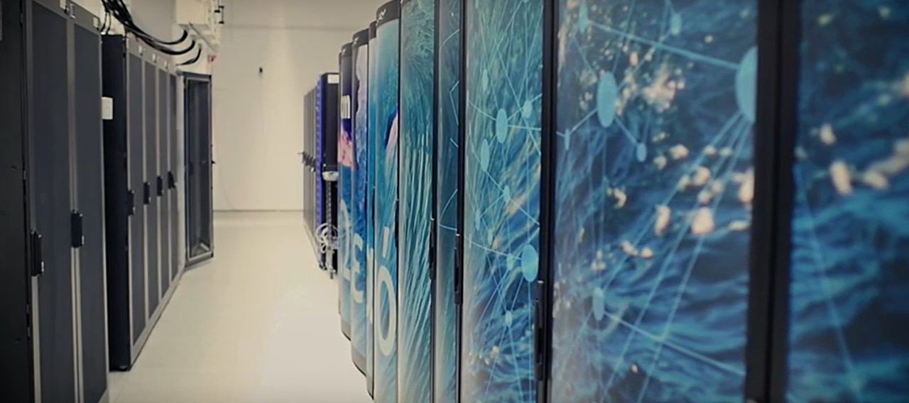 Superkomputer Okeanos, fot. YouTube (Comtegra.official)