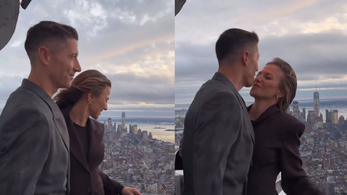 Lewandowscy opublikowali romantyczne wideo z Nowego Jorku.