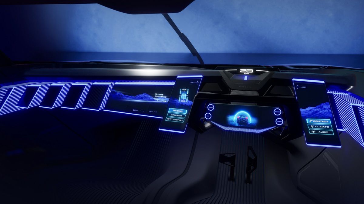 Nissan Hyper Force Concept w trybie GT
