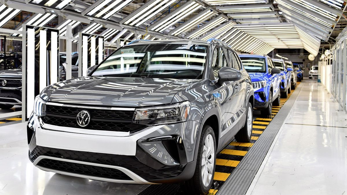 VW Taos produkowany w fabryce w Meksyku