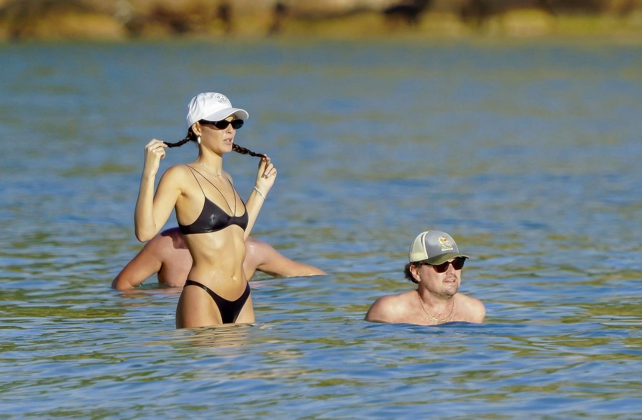 Leonardo DiCaprio and Vittoria Ceretti