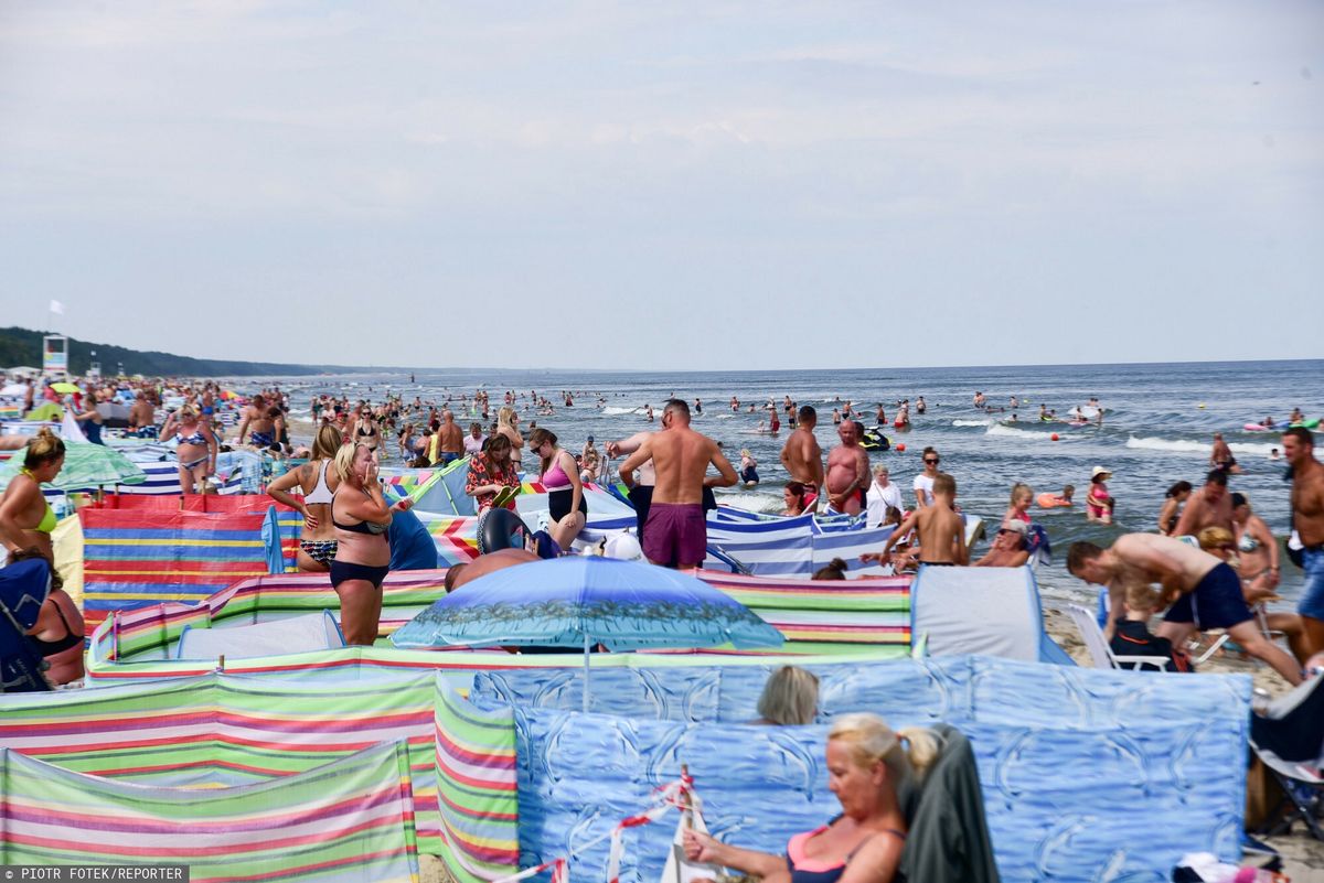 Upał ucieszy plażowiczów nad Bałtykiem