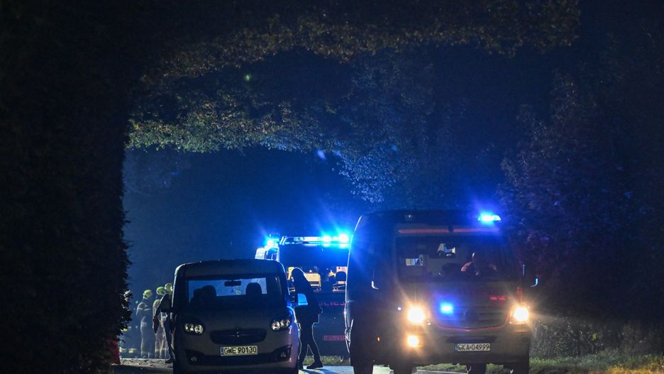 Wypadek na drodze 