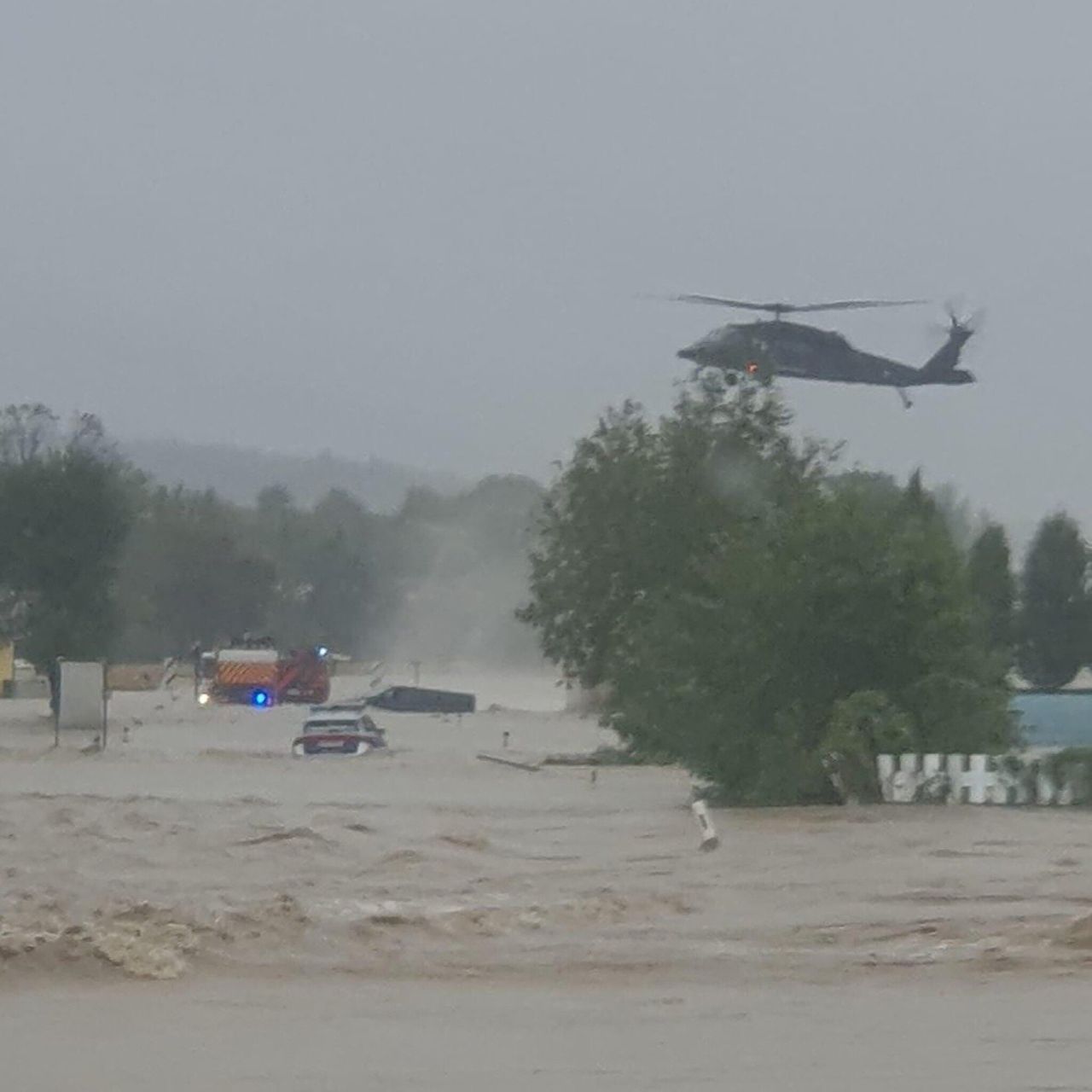 15. September. Hochwasser in Niederösterreich