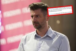 "Nie wiem, kto to powiedział". Śmiszek wpadł na własnej wypowiedzi