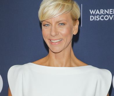 Anita Werner na Gali Ekstraklasy. Postawiła na mini i głęboki dekolt