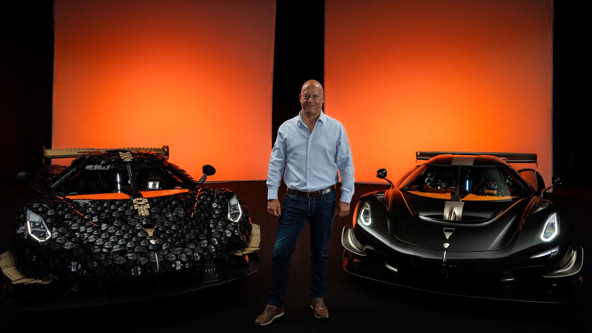 Christian von Koenigsegg i Sadair's Spear Lego