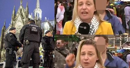 Imigranci molestowali dziennikarkę pracującą na wizji! "Dotykali moich piersi!"