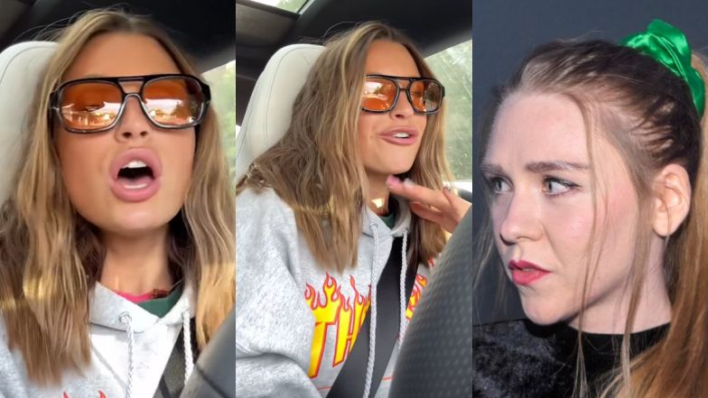 Julia Wieniawa nagrywała podczas jazdy. Maja Staśko zwraca jej uwagę