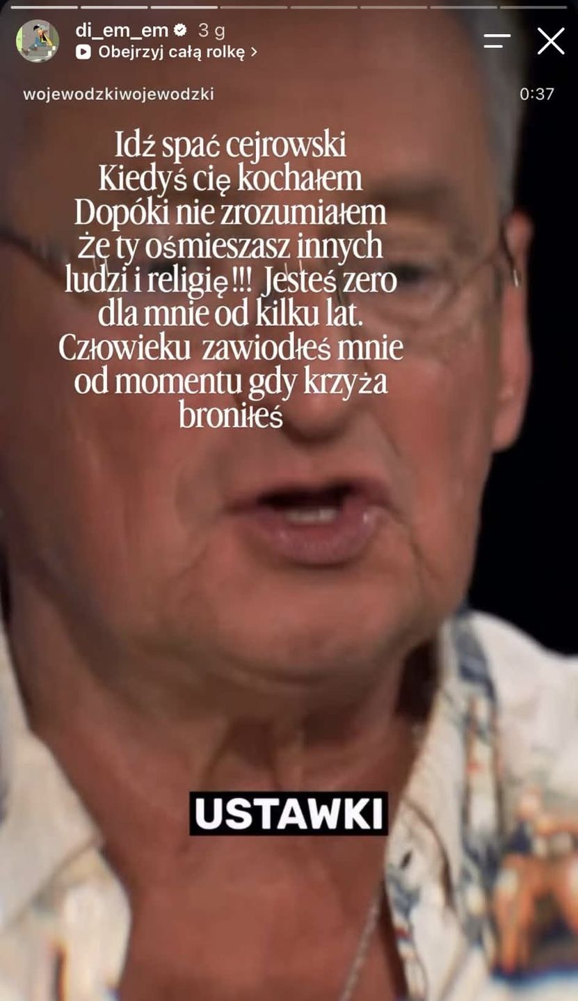 Martyniuk uderza w Cejrowskiego 