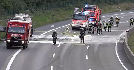 Dramat na A7 w Niemczech. Wypadek polskiej ciężarówki