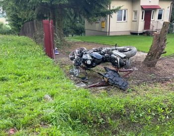 Lichwin: Śmiertelny wypadek motocyklisty. Nie żyje 25-latek