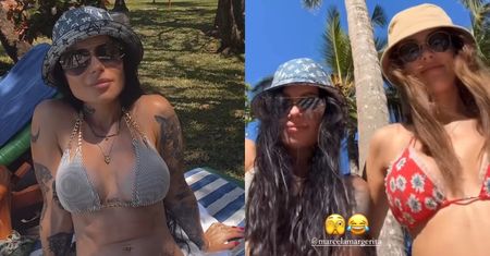 Sylwia Szostak i Marcela Leszczak dokazują na wakacjach w Afryce przed rozprawą rozwodową trenerki